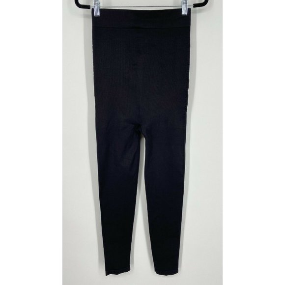 Blanqi Everyday Maternity Belly Support Leggings Sz Medium Pull On Stretch Black - Picture 6 of 9